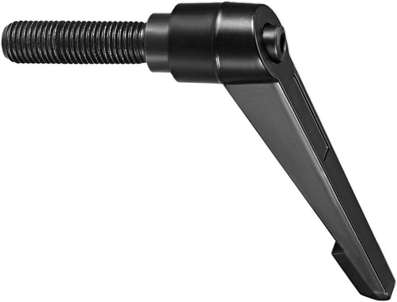 CoCud Clamping Lever Handles, M16 x 51mm Male Thread, Adjustable Quick Release Locking Rotating Bolt Knobs Black - (Applications: for Lathe Machinery), 1-Piece - Image 1